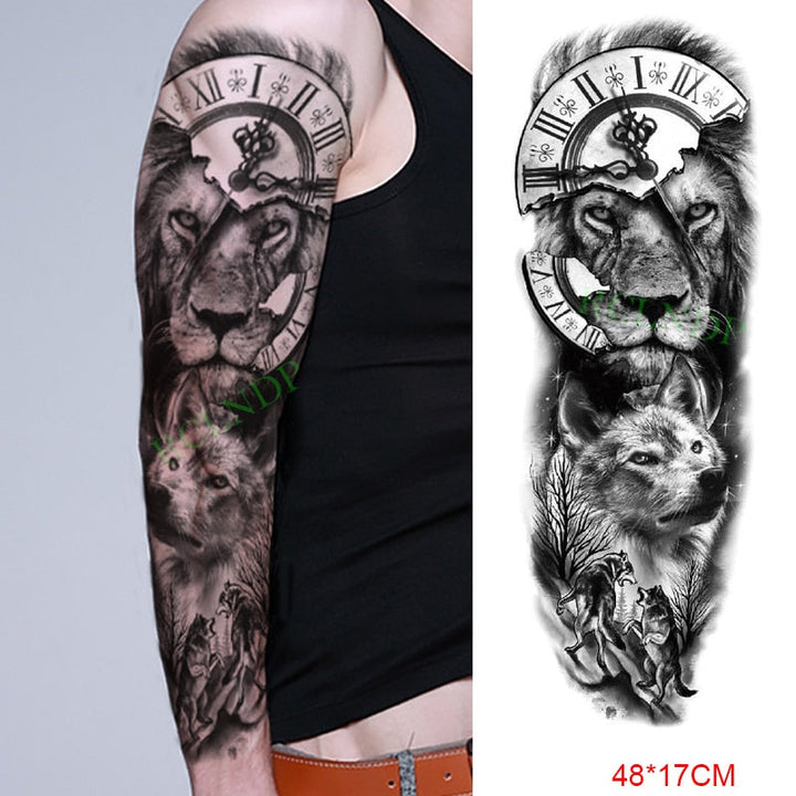 Full Arm Men's Tattoo