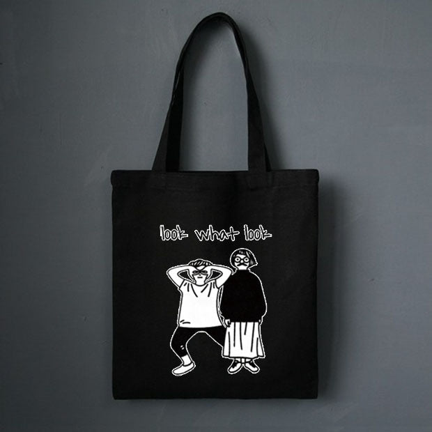 Single-Shoulder Canvas Tote Bags