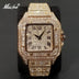 Square Full Crystal Watch