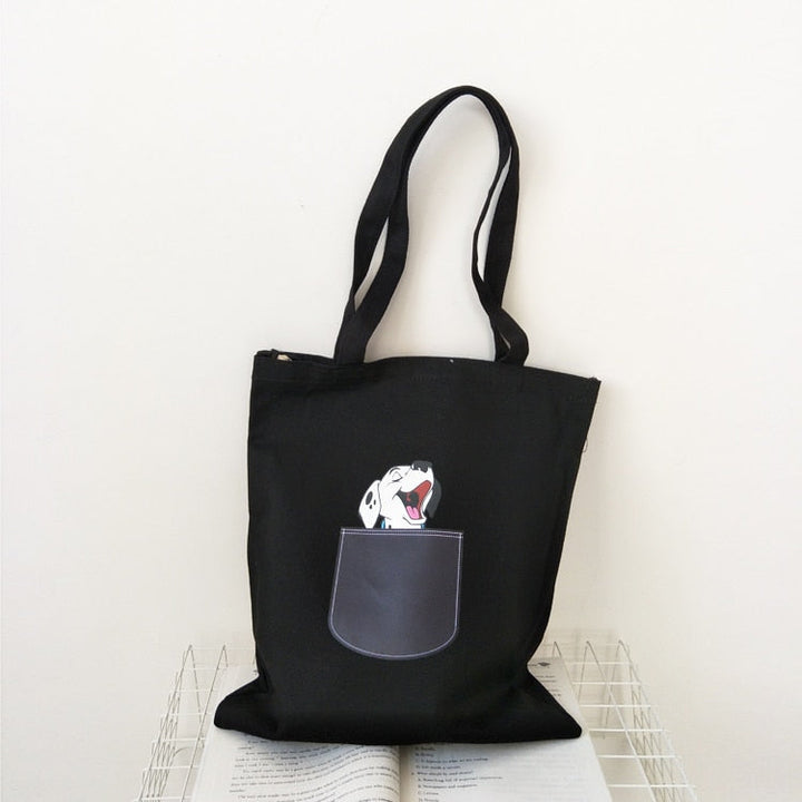 Single-Shoulder Canvas Tote Bags