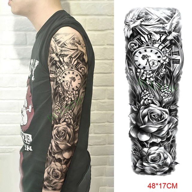 Full Arm Men's Tattoo