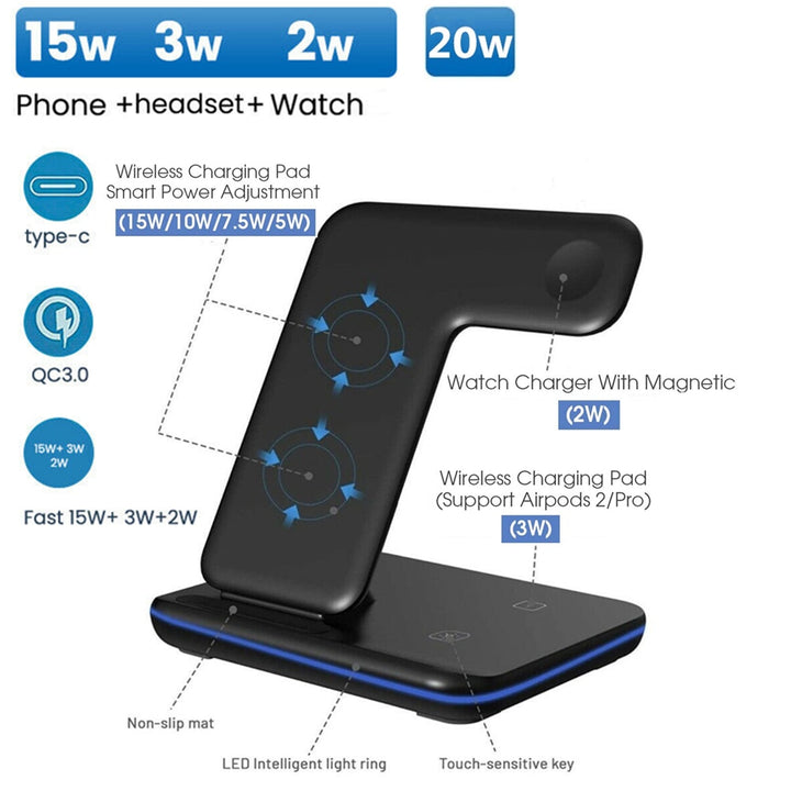 20W Wireless Charger for Apple