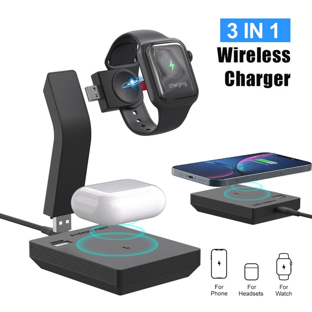 3 in 1 Wireless Charger 15W