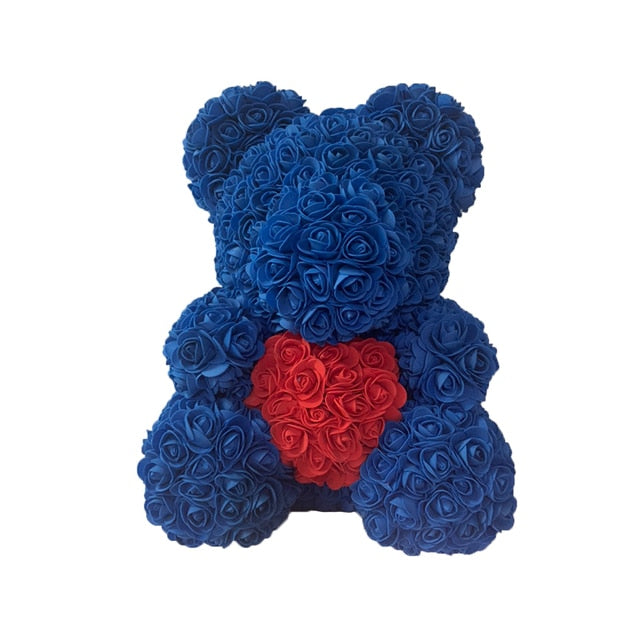 Rose Bear Heart Artificial Flower